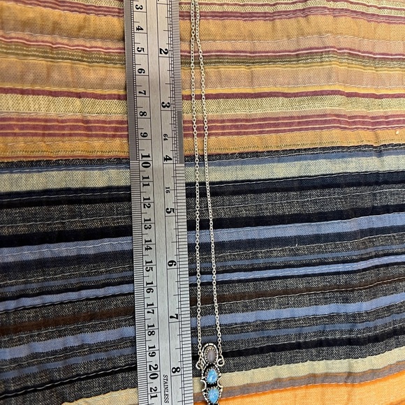 ❤️ Ethiopian Opal & Rose Quartz Necklace Southwestern Influence - Picture 8 of 10